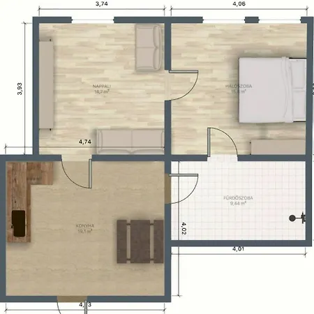 W - Danube & Parliament View - Sleeps 4 * Budapest